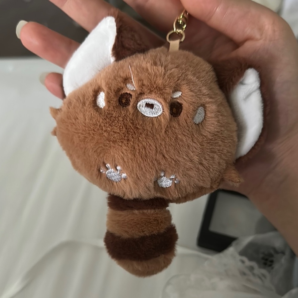 Cute Plush Keychain mini Purse